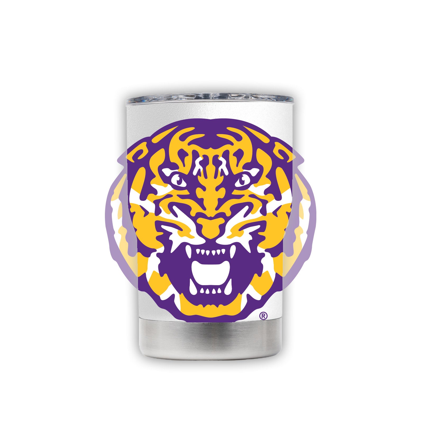 LSU Jacket 2.0 White "Tiger"Can-Bottle Holder