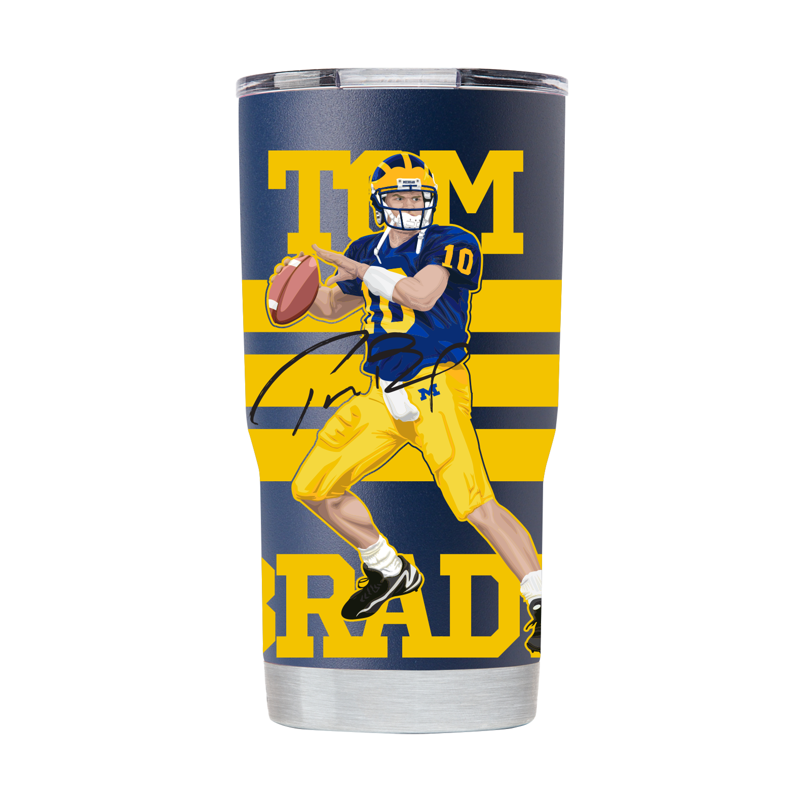 GameTime SideKicks - ECU Pirates 30 oz Purple Tumbler w/ stripes - GameTime  Sidekicks