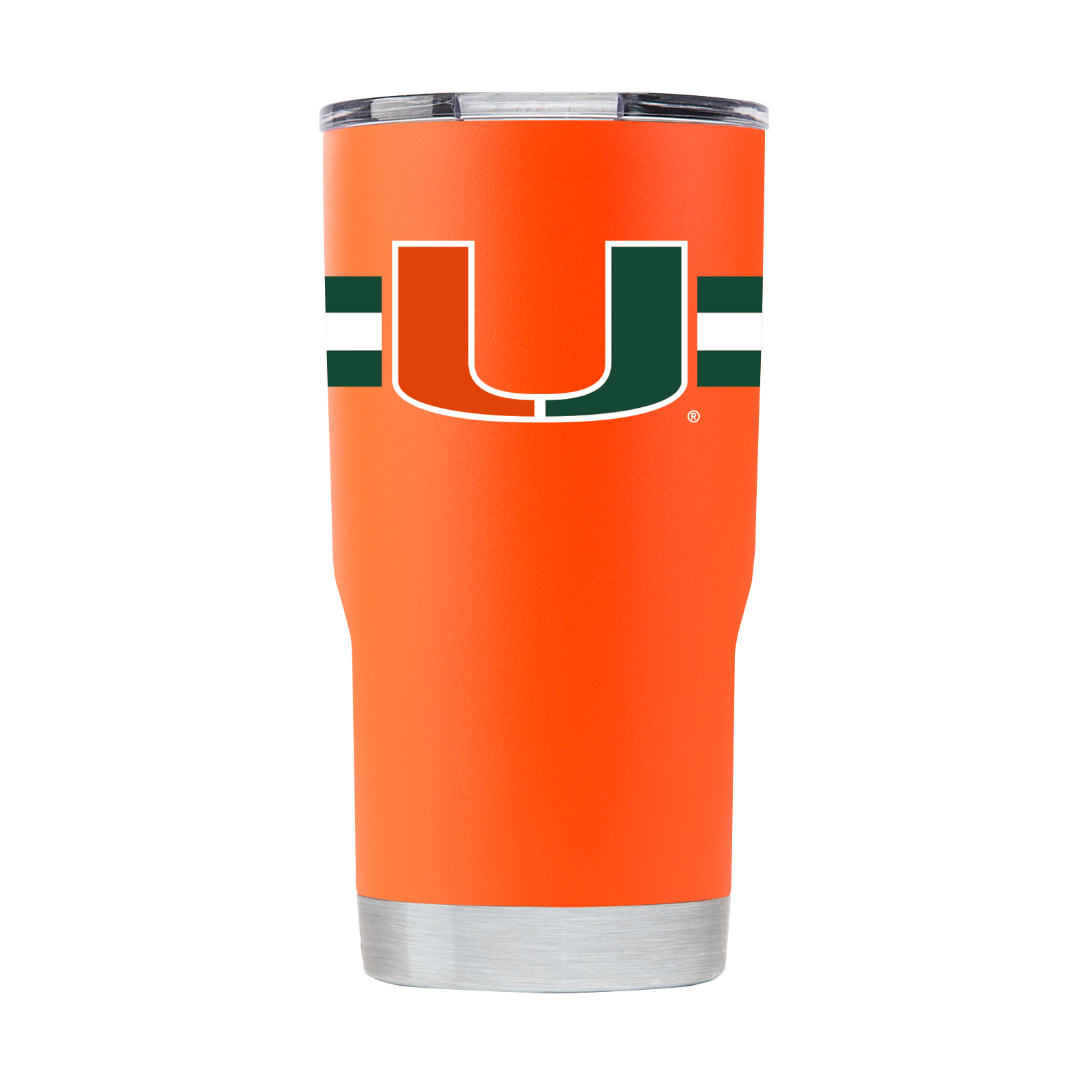 Miami 20oz Orange Striped Tumbler