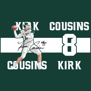Kirk Cousins 20oz Green Tumbler