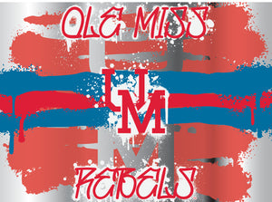 Ole Miss Vault Collection Stainless Steel Shaker
