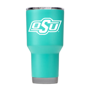 Oklahoma State 30oz Teal Tumbler