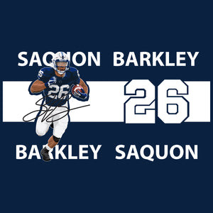 Saquon Barkley 20oz Navy Tumbler