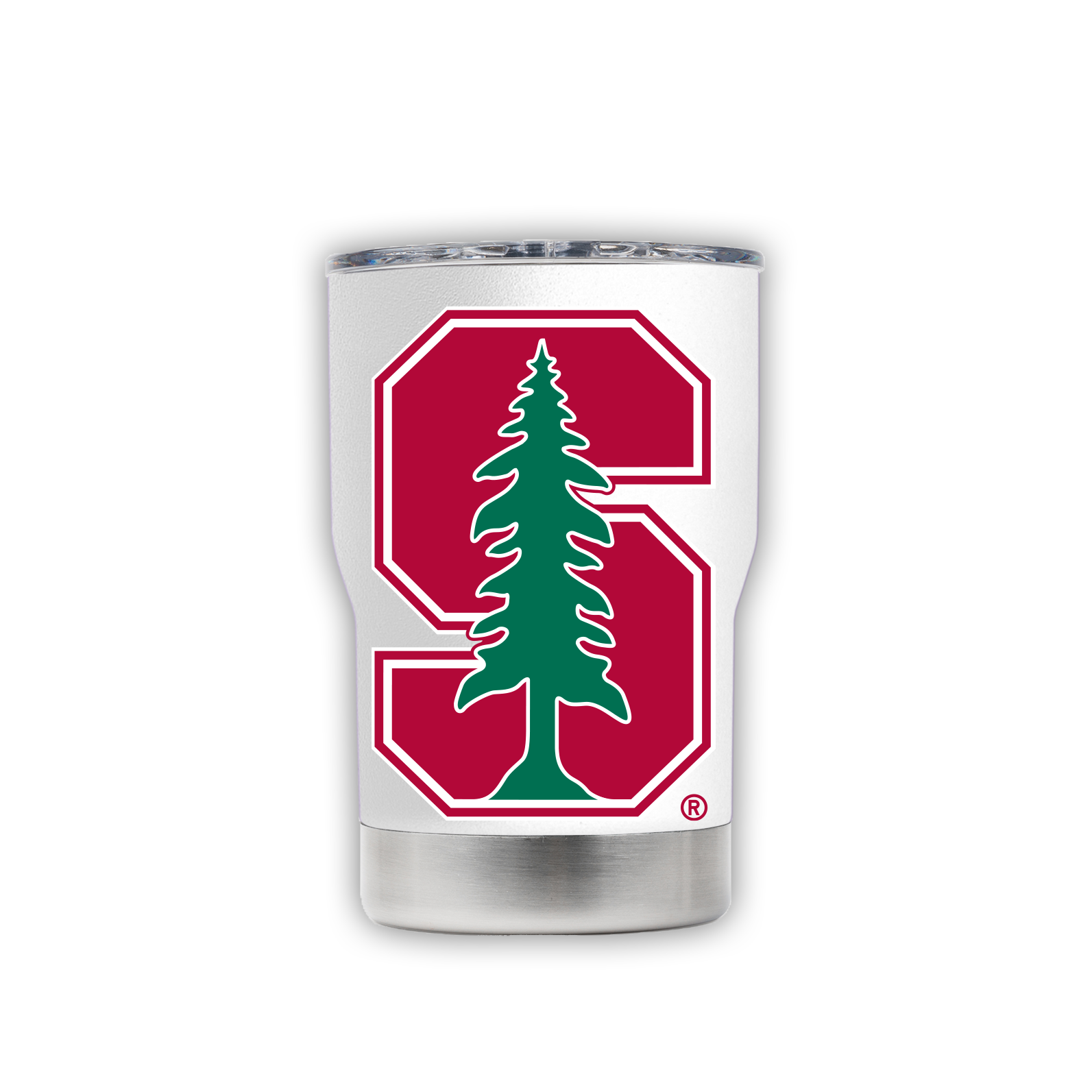 Stanford University Cardinal Badge Holder | Spirit | Opaque White