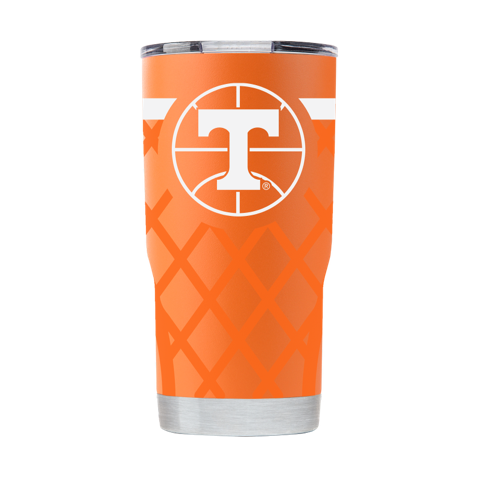 Tennessee 20oz Orange Basketball Tumbler