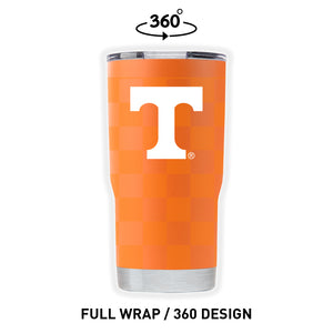 Tennessee 20oz Orange Full Wrap Tumbler