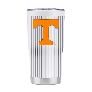 Tennessee 20oz Pinstripe Baseball Tumbler