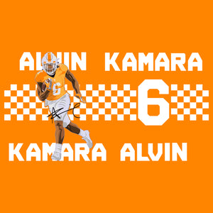 Alvin Kamara 20oz Orange Tumbler