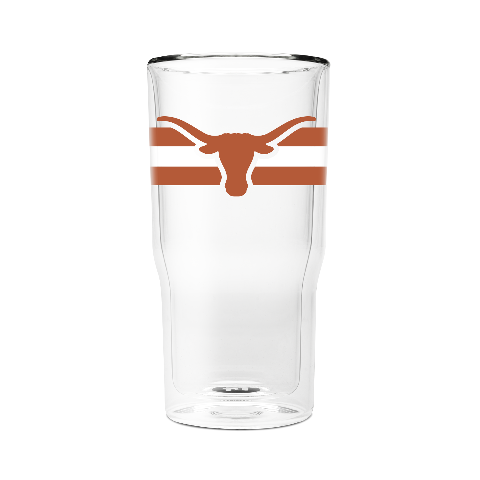 Texas Longhorns Two-Pack Knockout 16oz. Pint Glass Set