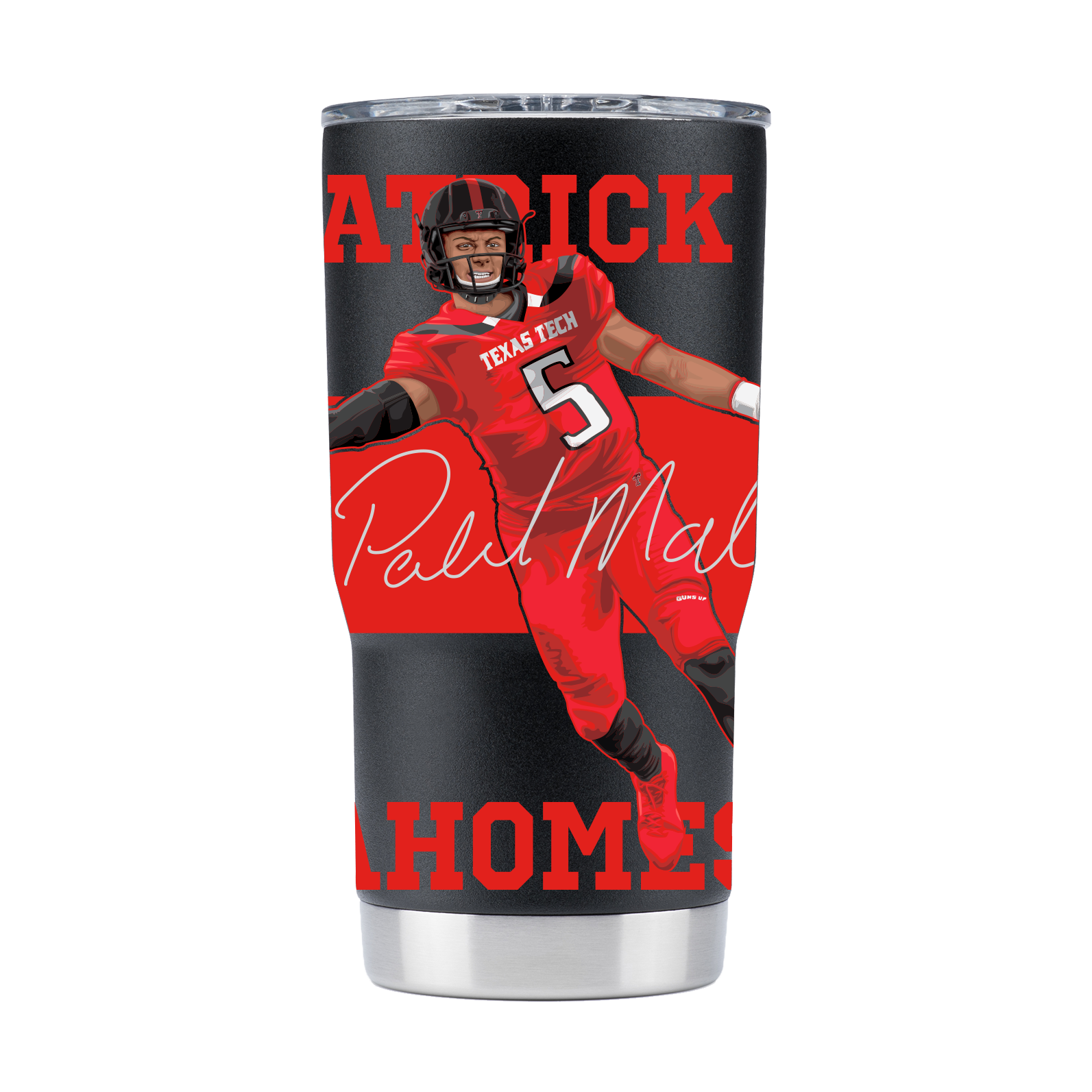 GameTime SideKicks - Louisville Lamar Jackson 20oz Black Tumbler - GameTime  Sidekicks