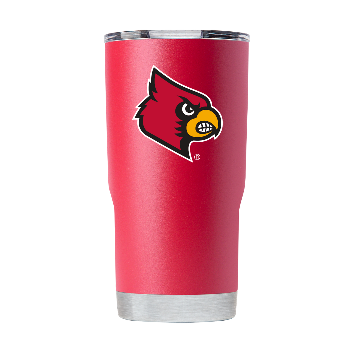 Louisville Cardinals Glitter Stemless Tumbler