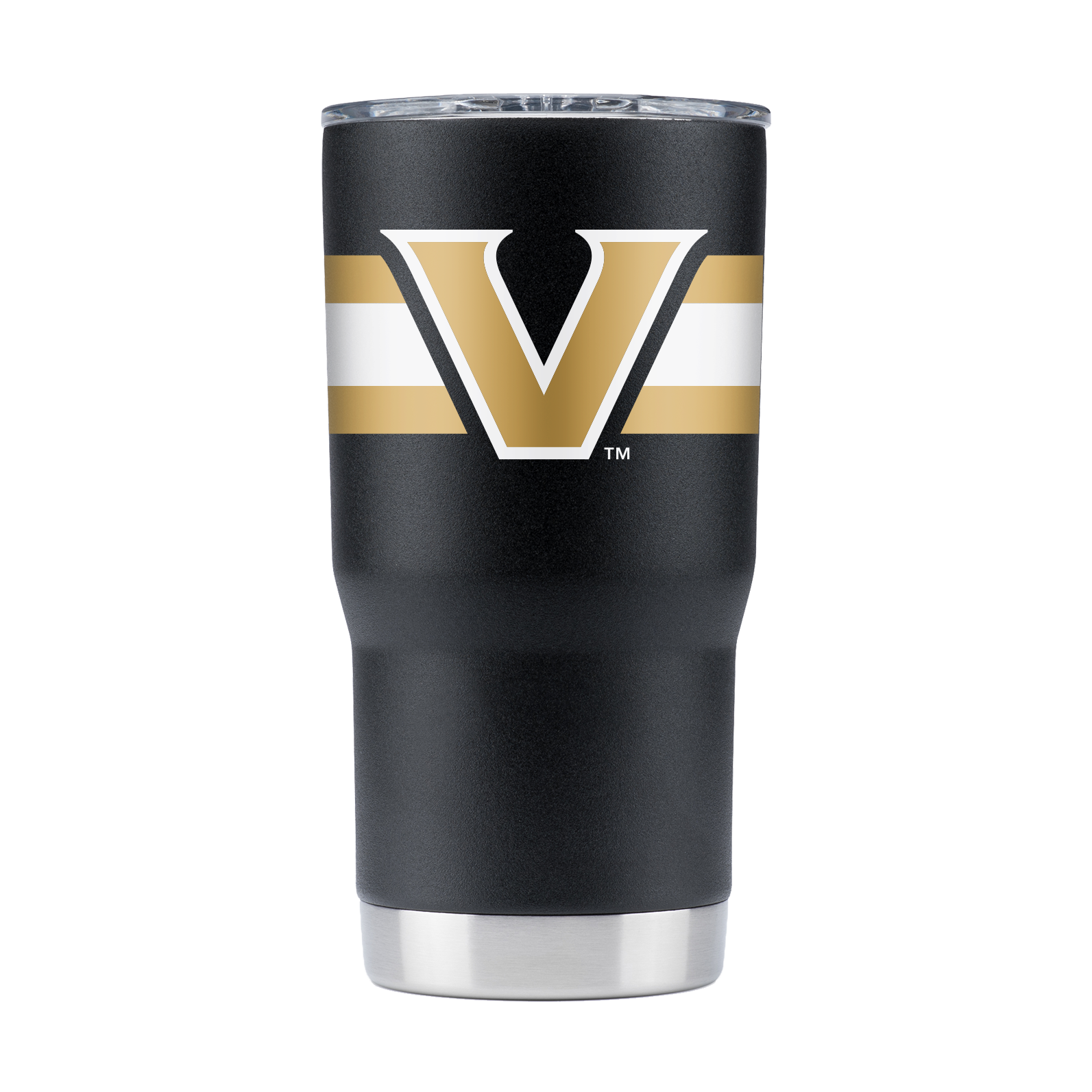 Vanderbilt 20oz Black Stripes Tumbler