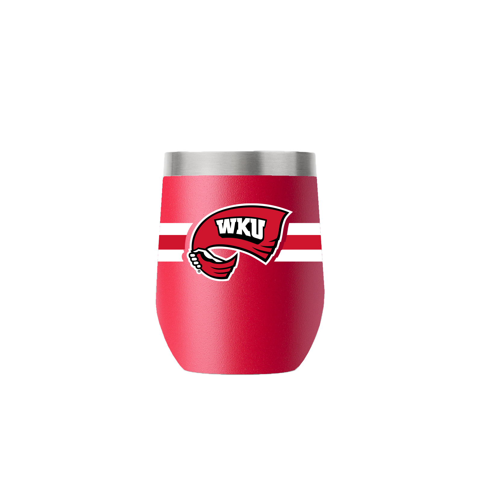 WKU, Western Kentucky 20 oz Stripe Shaker Bottle